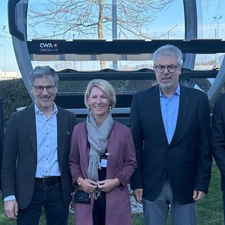 Unternehmensbesuch bei CWA Constructions SA in Olten